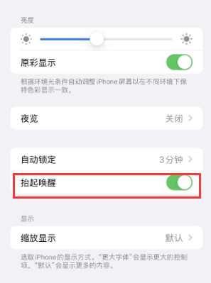 德惠苹果授权维修站分享iPhone轻点无法唤醒怎么办