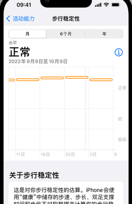 德惠iPhone手机维修如何在iPhone开启'步行稳定性通知'